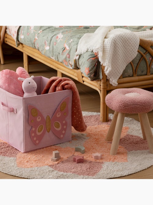 Boîte de rangement pliable en tissu à motif ludique JOEY - Kiabi Boîte de rangement pliable en tissu à motif ludique JOEY - Kiabi
