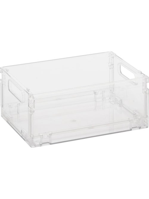 Boîte de rangement pliable et empilable 2,8L FOLD'N'BOX - Kiabi Boîte de rangement pliable et empilable 2,8L FOLD'N'BOX - Kiabi