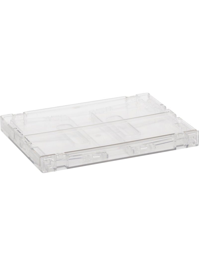 Boîte de rangement pliable et empilable 2,8L FOLD'N'BOX Gris - Kiabi