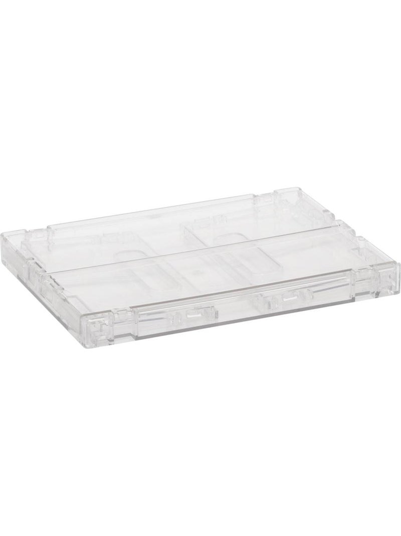 Boîte de rangement pliable et empilable 2,8L FOLD'N'BOX Gris - Kiabi