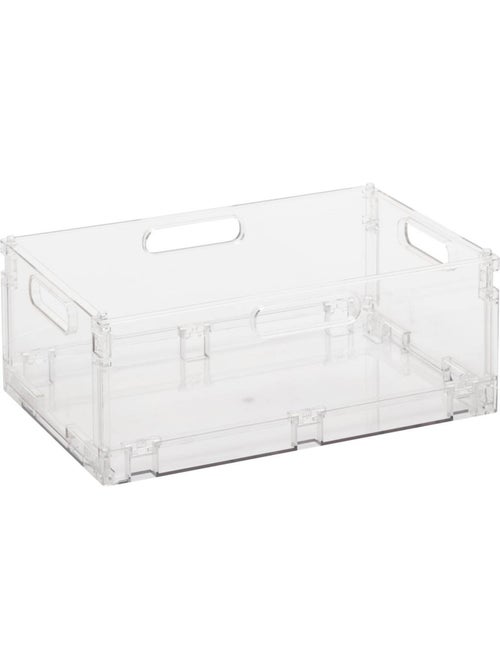 Boîte de rangement pliable et empilable 7,5L FOLD'N'BOX - Kiabi