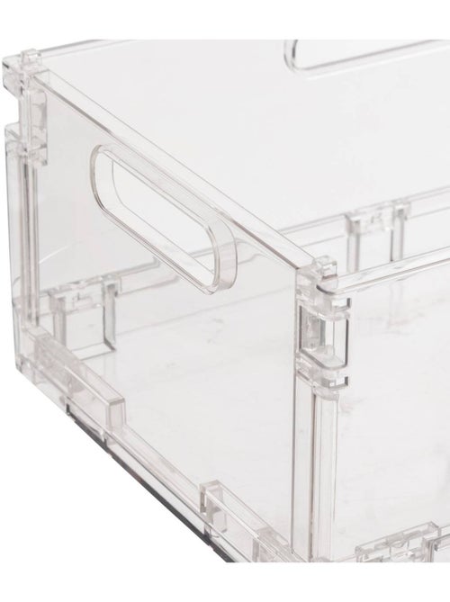 Boîte de rangement pliable et empilable 7,5L FOLD'N'BOX - Kiabi