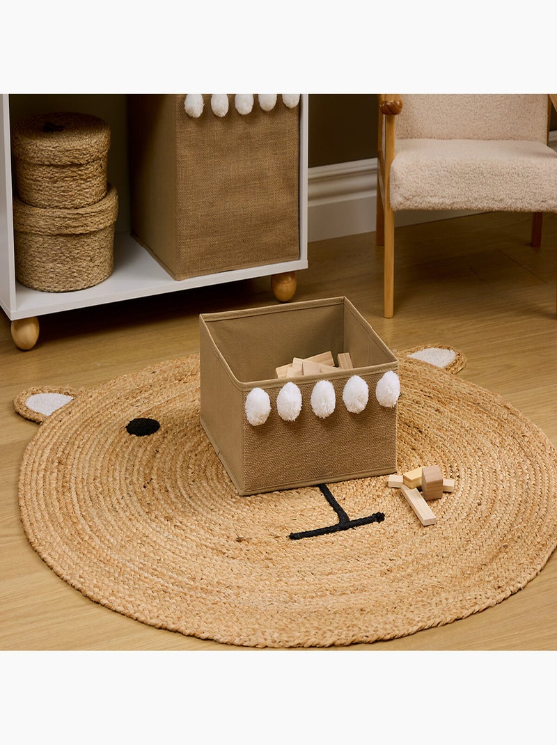 Boîte de rangement pliable pour enfant yuki Beige - Kiabi
