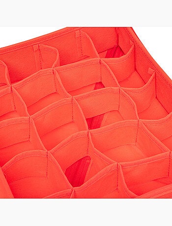 Boîte de rangement pour 20 boules de noël d.7,5 cm 35x28x7,5 cm