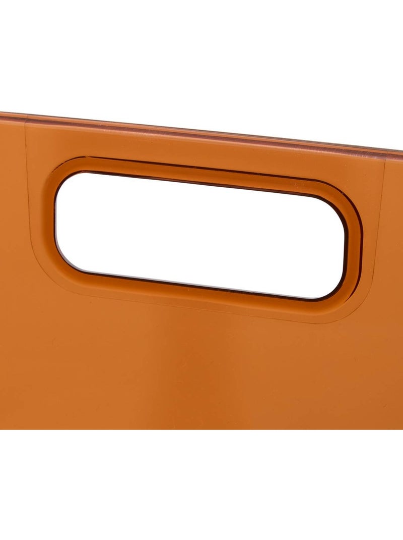 Boîte de rangement rectangulaire avec couvercle LYCIA Rose - Kiabi