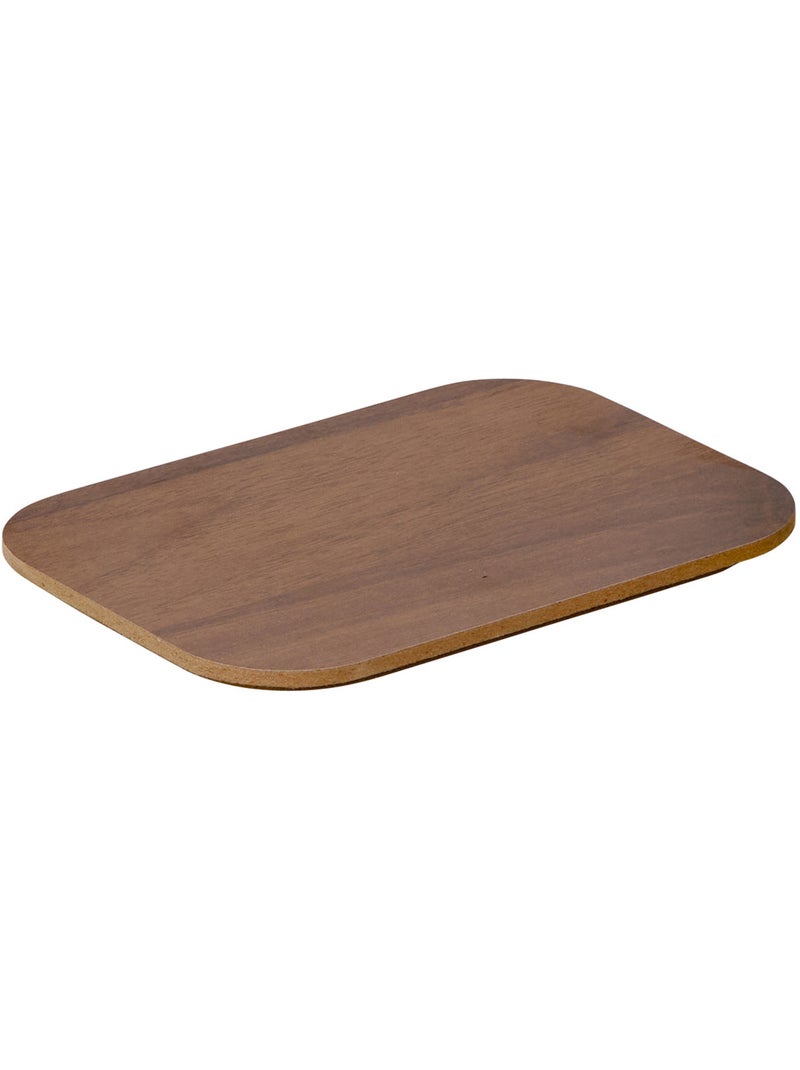 Boîte de rangement rectangulaire avec couvercle LYCIA Terracotta - Kiabi