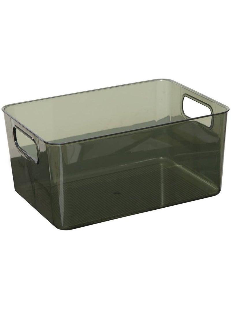 Boîte de rangement rectangulaire avec couvercle LYCIA Vert - Kiabi