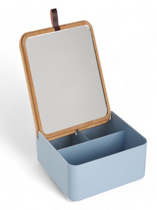 Boîte de rangement rectangulaire avec miroir BATHROOM