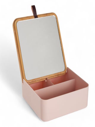 Boîte de rangement rectangulaire avec miroir BATHROOM