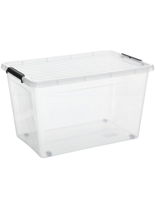 Boîte de rangement rectangulaire clip'n box - Kiabi