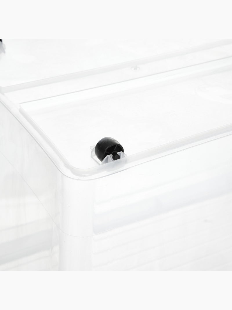 Boîte de rangement rectangulaire clip'n box Transparent - Kiabi