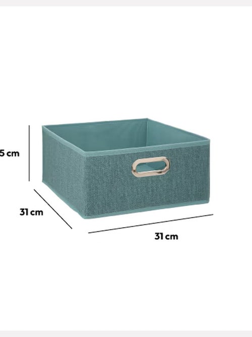 Boîte de rangement rectangulaire en tissu MIX'N MODUL - Kiabi