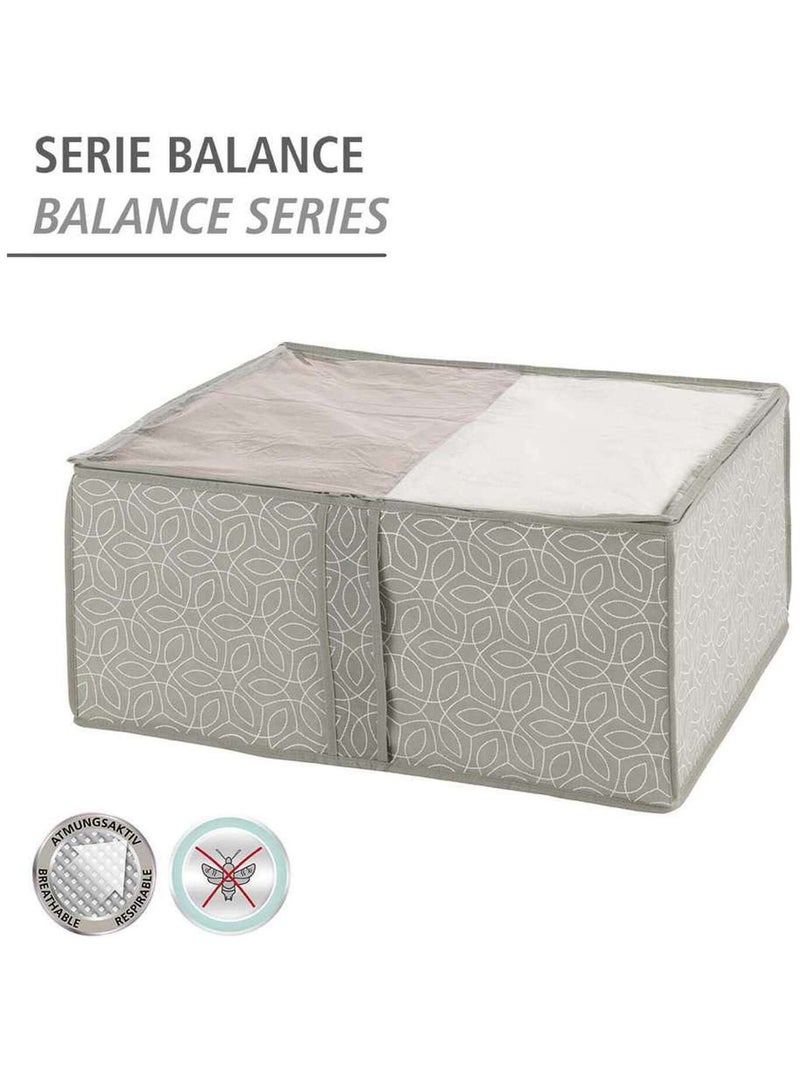 Boite de rangement rectangulaire pour vêtement et textile Marron - Kiabi