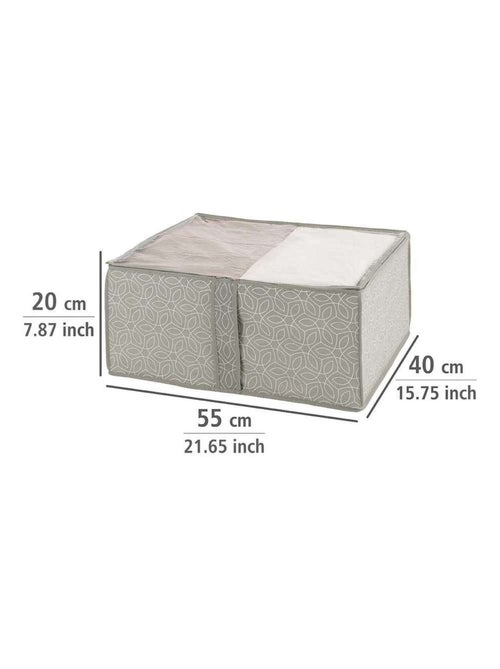 Boite de rangement rectangulaire pour vêtement et textile - Kiabi