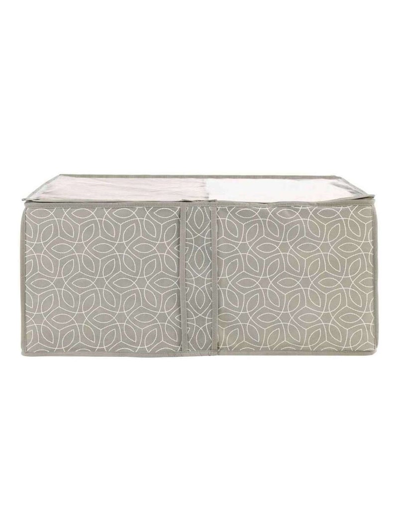 Boite de rangement rectangulaire pour vêtement et textile Marron - Kiabi