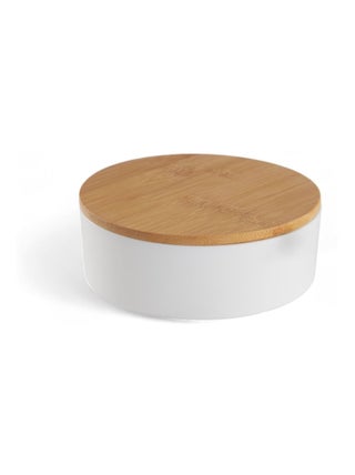 Boîte de rangement ronde avec miroir BATHROOM
