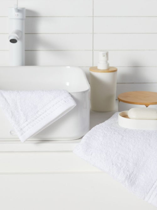 Boîte de rangement ronde avec miroir BATHROOM - Kiabi