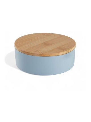 Boîte de rangement ronde avec miroir BATHROOM