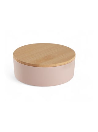Boîte de rangement ronde avec miroir BATHROOM