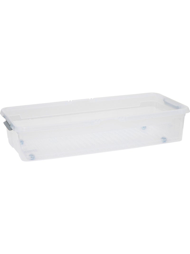 Boîte de rangement sous lit 33L FLIP N BED Transparent - Kiabi