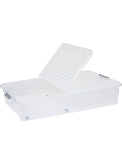 Boîte de rangement sous lit 53L FLIP N BED - Kiabi Boîte de rangement sous lit 53L FLIP N BED - Kiabi