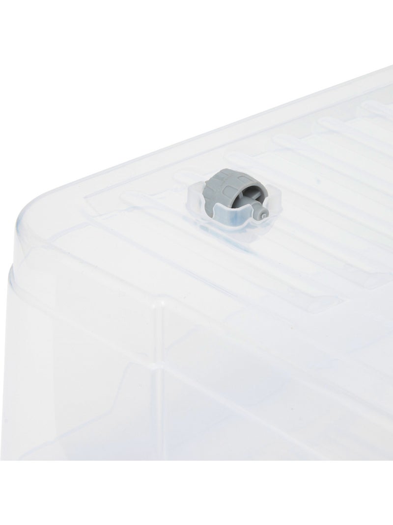 Boîte de rangement sous lit 53L FLIP N BED Blanc - Kiabi
