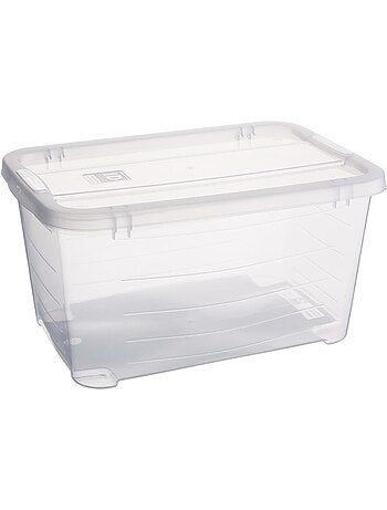 Boîte de rangement transparente 5L avec couvercle STORE N' BOX