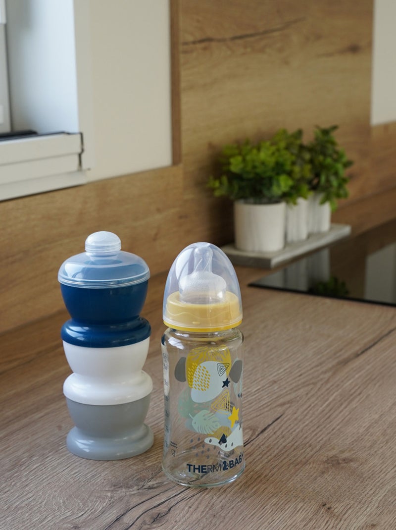 Boite de transport de lait Bleu - Kiabi