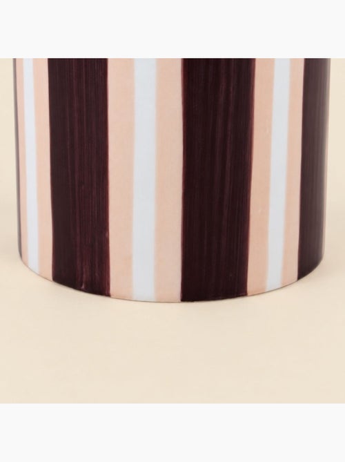 Boite déco en céramique avec noeud rose et violet 14cm - Kiabi Boite déco en céramique avec noeud rose et violet 14cm - Kiabi