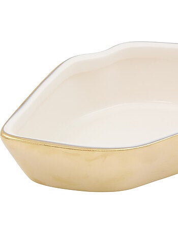Boîte déco oblong en dolomite CRUSH