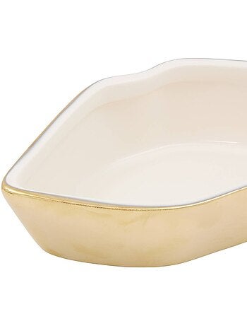 Boîte déco oblong en dolomite CRUSH