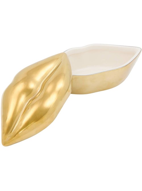 Boîte déco oblong en dolomite CRUSH - Kiabi