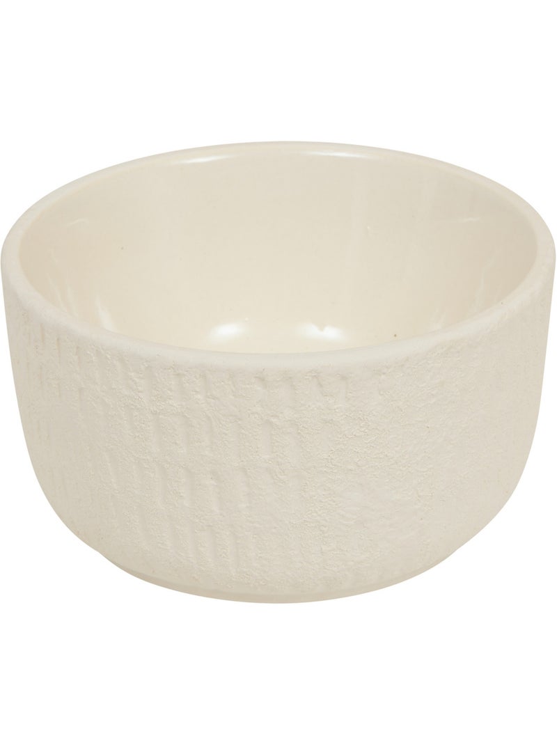 Boîte décorative d15,5cm céramique sien Blanc - Kiabi