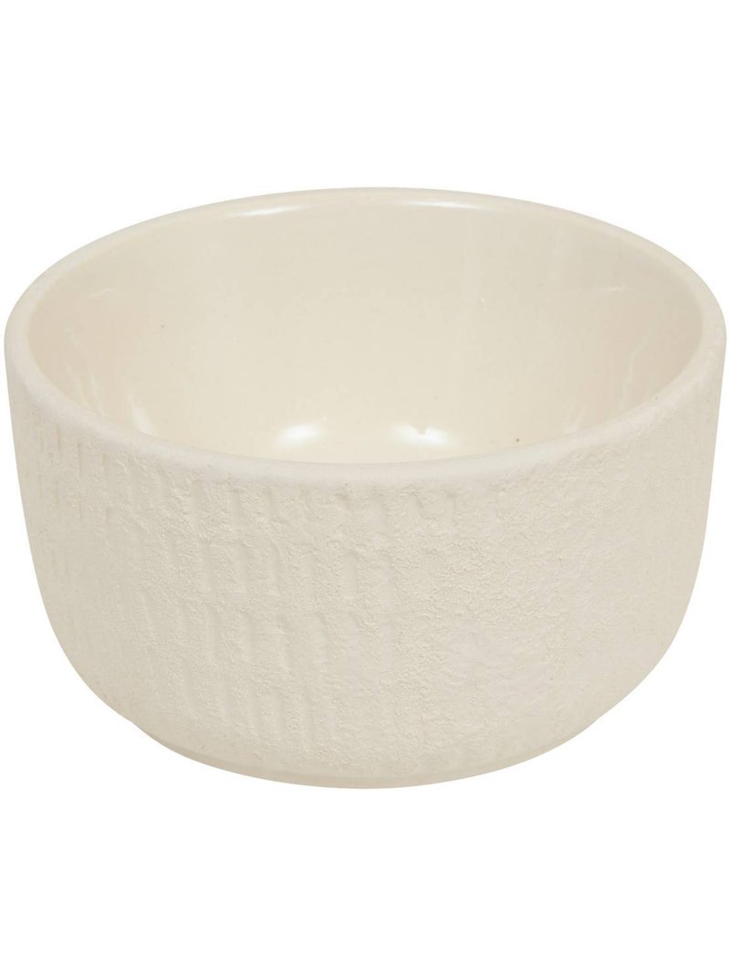 Boîte décorative d15,5cm céramique sien Blanc - Kiabi