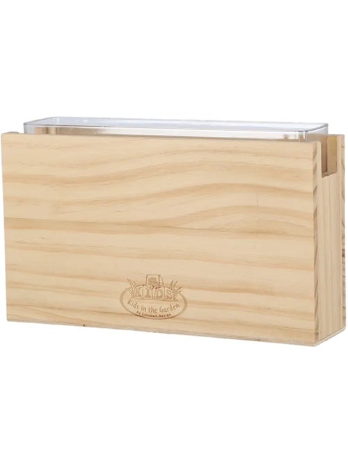 Boîte d'observation des racines en bois - Kiabi