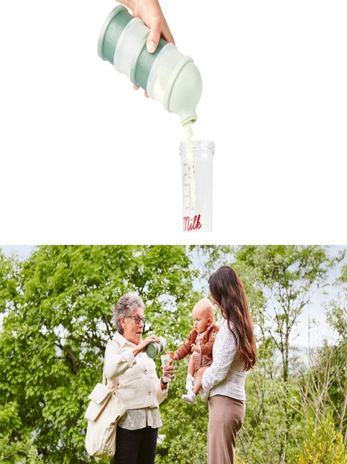 Boite doseuse Babydose Mineral Green 'Babymoov' - Kiabi