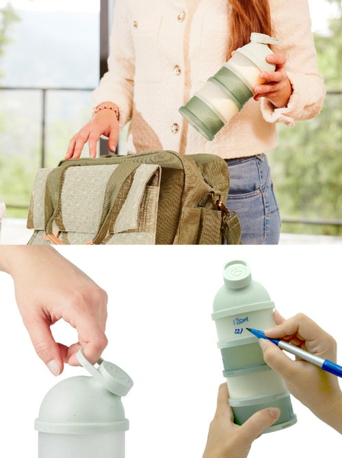 Boite doseuse Babydose Mineral Green 'Babymoov' - Kiabi