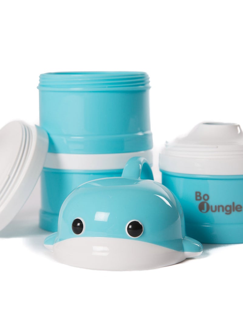 Boîte doseuse de lait Baleine bleue Bleu - Kiabi