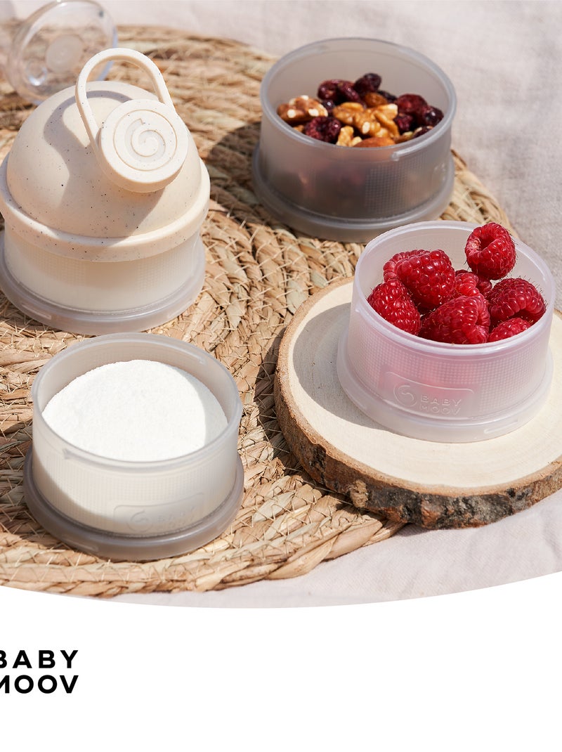 Boite doseuse lait 4 compartiments ' Babymoov' beige - Kiabi