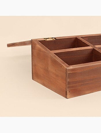 Boite en bois "Douceurs" 30x12cm