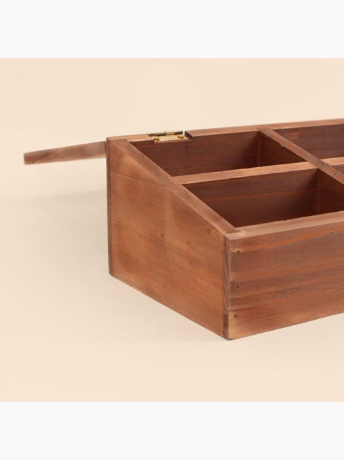 Boite en bois "Douceurs" 30x12cm - Kiabi