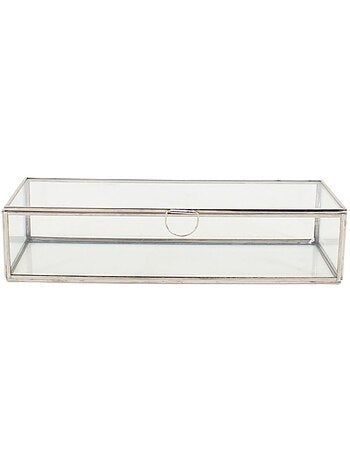 Boite en verre 30x11cm