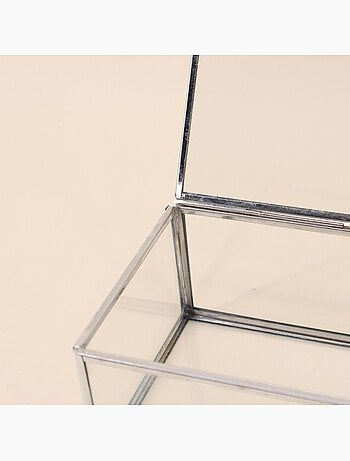 Boite en verre 30x11cm