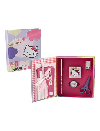Boite garnie Mini secrétaire Hello Kitty