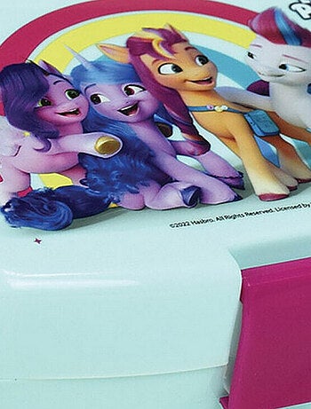 Boite Gouter My Little Pony Pipp Izzy Sunny Et Zipp Pour Enfant