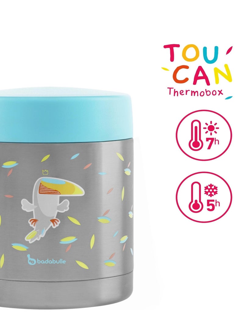 Boite Isotherme Inox 'badabulle' Gris - Kiabi