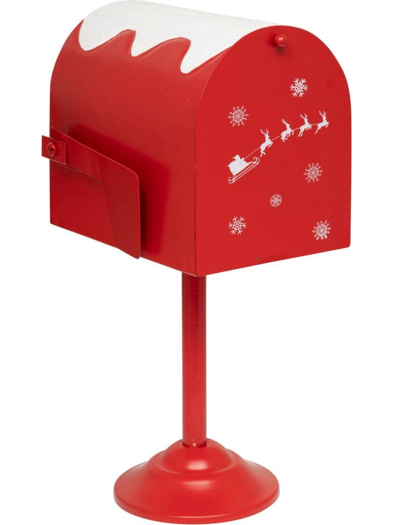 Boite lettres metal rge h32 Rouge - Kiabi