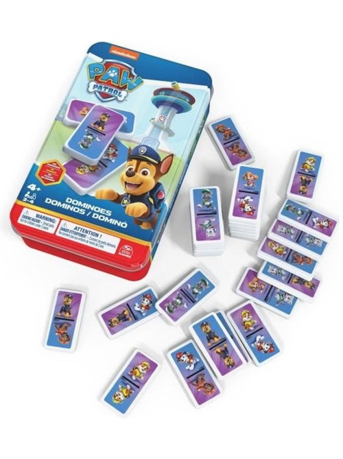Boite métal dominos 'Pat Patrouille' - Kiabi