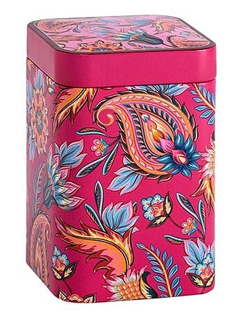 Boite métallique fireflower pour le thé