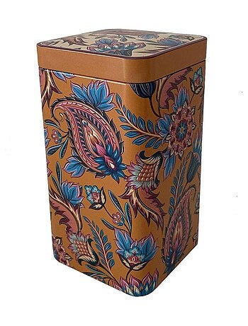 Boite métallique pour le thé ou le café fireflower